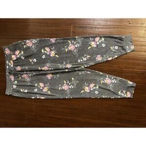 Joyspun Women's Floral Joggers